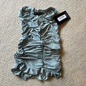 Pretty Little Thing Green Skirt Size 0